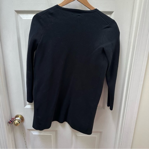 J Crew black Sophie Open front Sweater blazer xxs - Picture 6 of 6